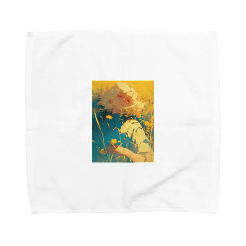 昼寝　なでしこ1478 Towel Handkerchief