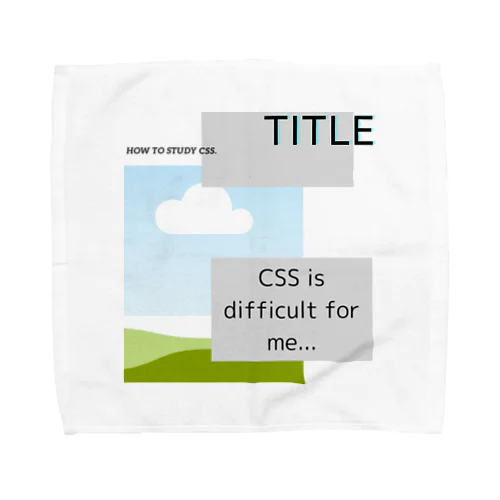 I got CSS! Towel Handkerchief