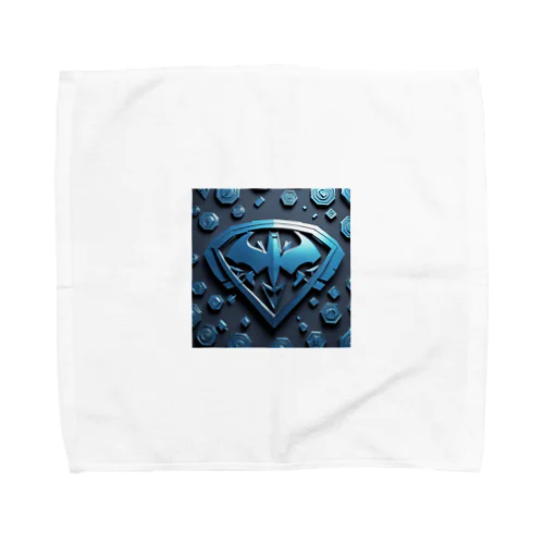 ジオメトリックなスーパーヒーローシンボル Towel Handkerchief