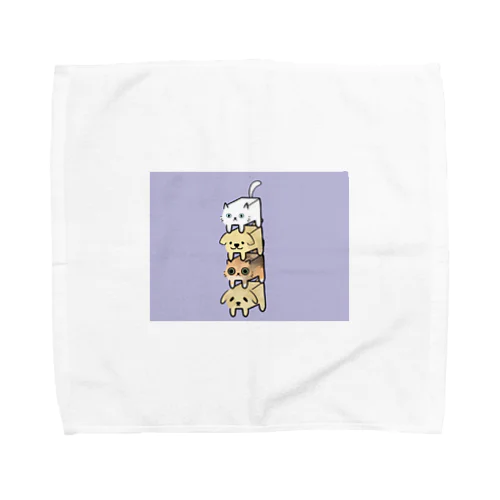 うちの4匹グッズ Towel Handkerchief