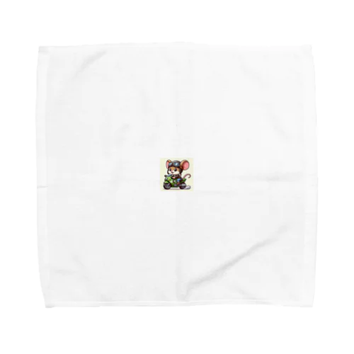 バイクねずみ Towel Handkerchief