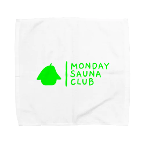 MONDAY SAUNA CLUB Towel Handkerchief