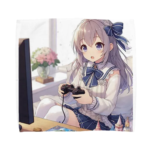 ゲーム女子 タオルハンカチ