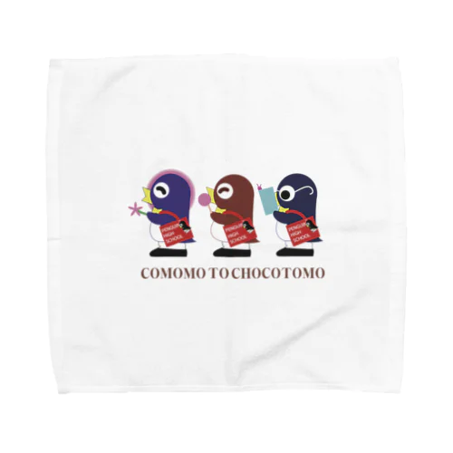 小桃とチョコ友B-KOMOMO-B Towel Handkerchief