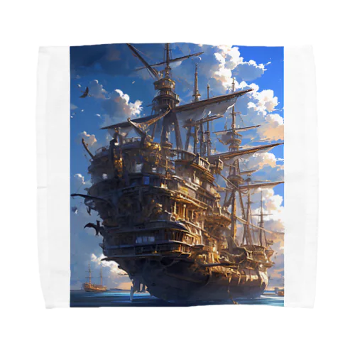 海賊船　なでしこ1478 Towel Handkerchief