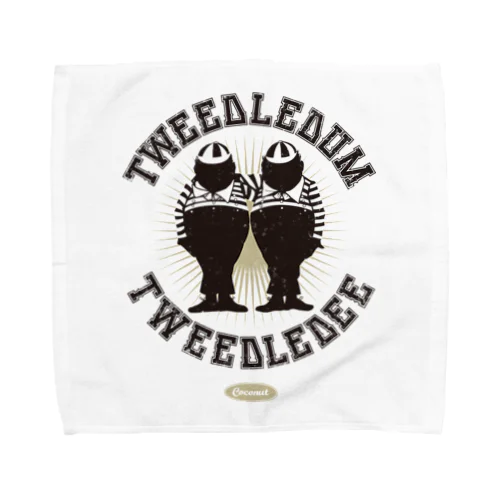 Tweedledum and Tweedledee Towel Handkerchief