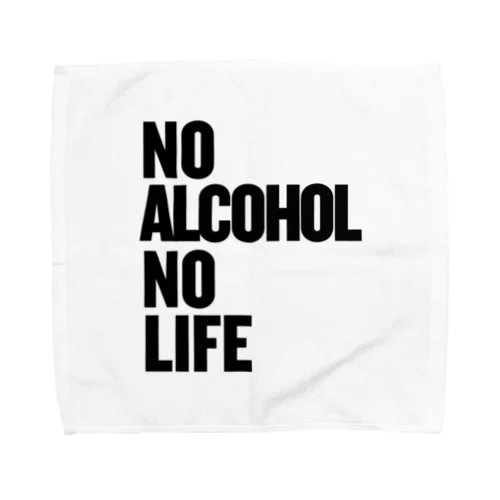 NO ALCOHOL NO LIFE ノーアルコールノーライフ タオルハンカチ