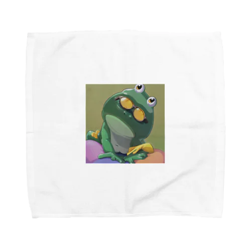 LOEVVE カエル Towel Handkerchief