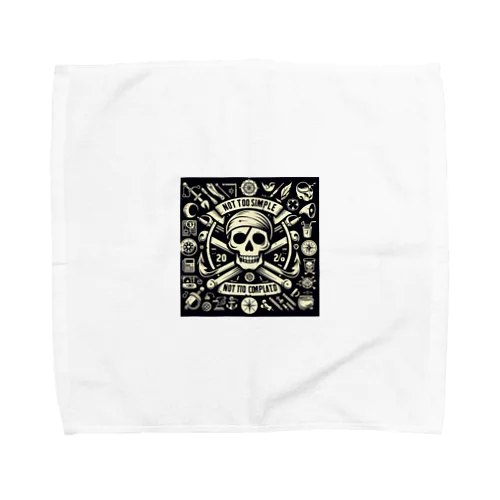 海賊旗風スカル Towel Handkerchief