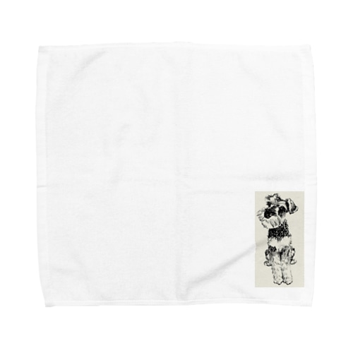ヨークシャテリア Towel Handkerchief
