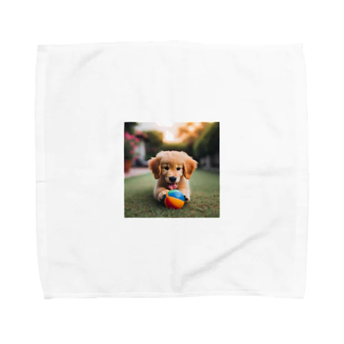 かわいい犬 Towel Handkerchief