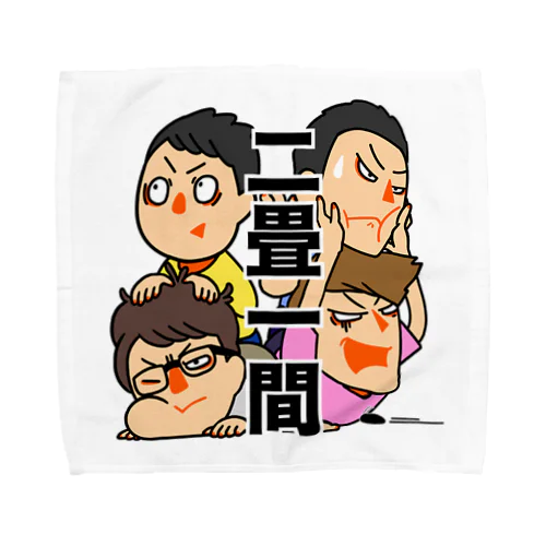 新二畳一間デザイン Towel Handkerchief