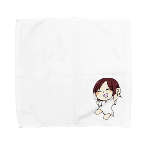 元気な朱音ちゃん Towel Handkerchief