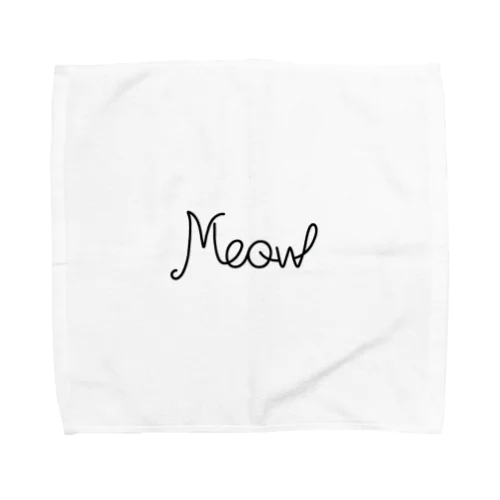 meow Towel Handkerchief