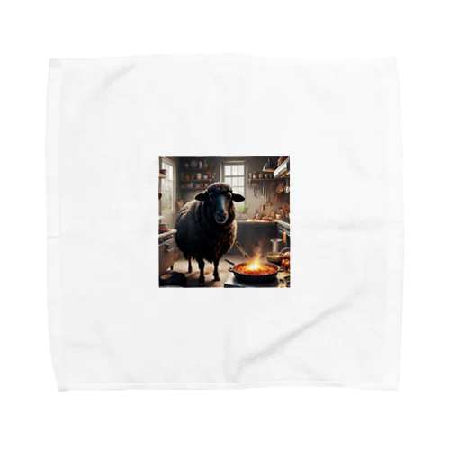 BLACKＳＨＥＥＰ Towel Handkerchief