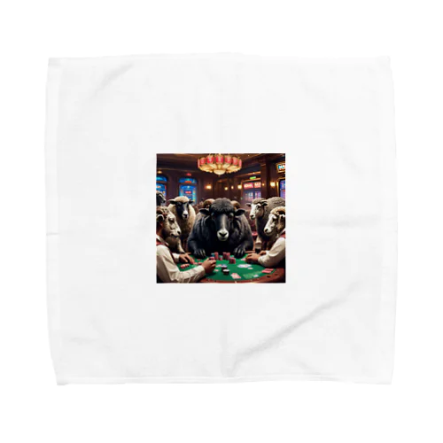 BLACKＳＨＥＥＰ Towel Handkerchief