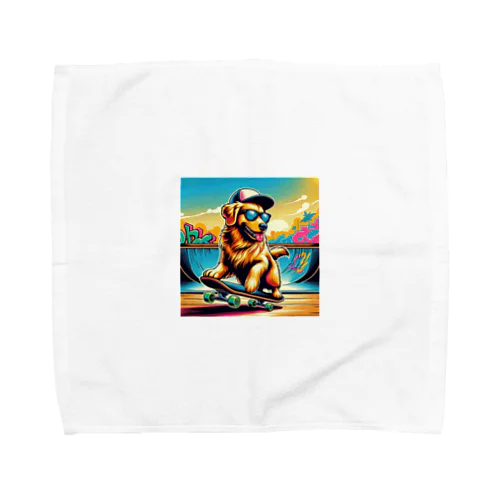 キャップ犬2 Towel Handkerchief