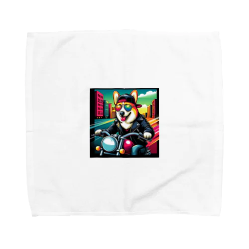 キャップ犬4 Towel Handkerchief