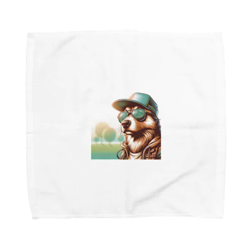 キャップ犬6 Towel Handkerchief