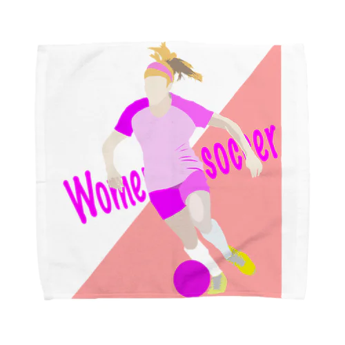 women’s soccer スターフォワード Towel Handkerchief