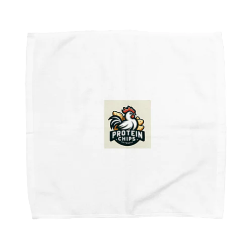 鶏肉チップスのロゴ Towel Handkerchief