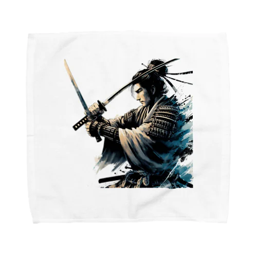 日本人なら侍好きよね Towel Handkerchief