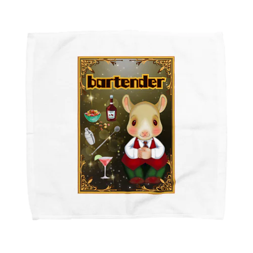 チンチラねずみの『にぃちゃん』🐭② Towel Handkerchief