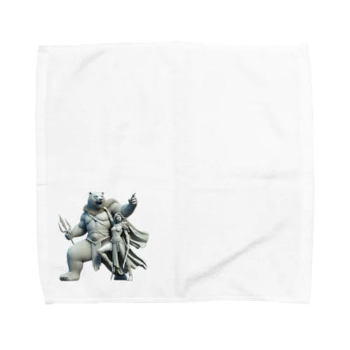 BEARと戦士　B Towel Handkerchief