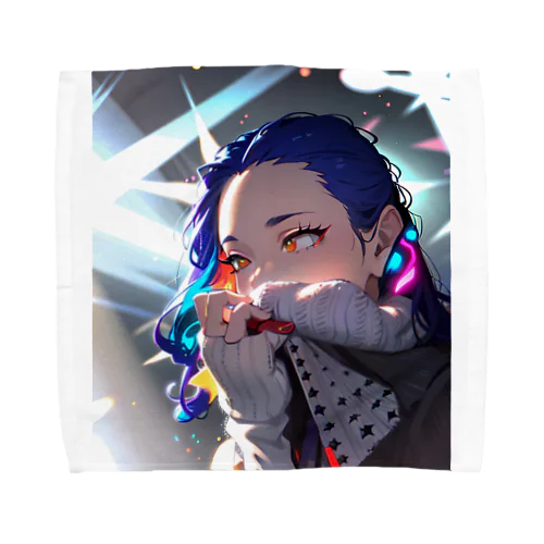 LIVEハウスの美女 Towel Handkerchief