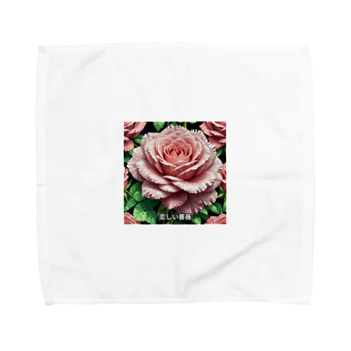 一輪のバラ Towel Handkerchief