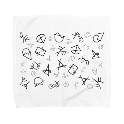 十干術のマーク Towel Handkerchief