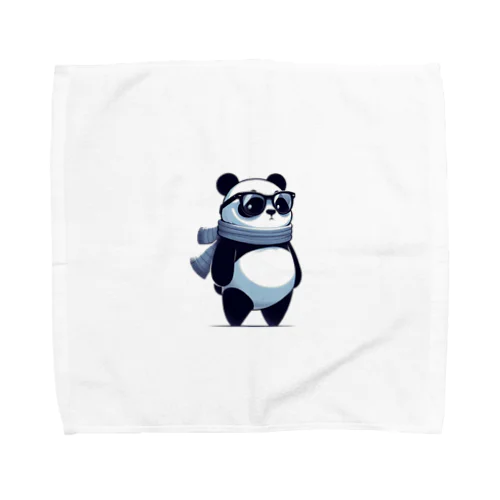 サングラス・パンダ Towel Handkerchief