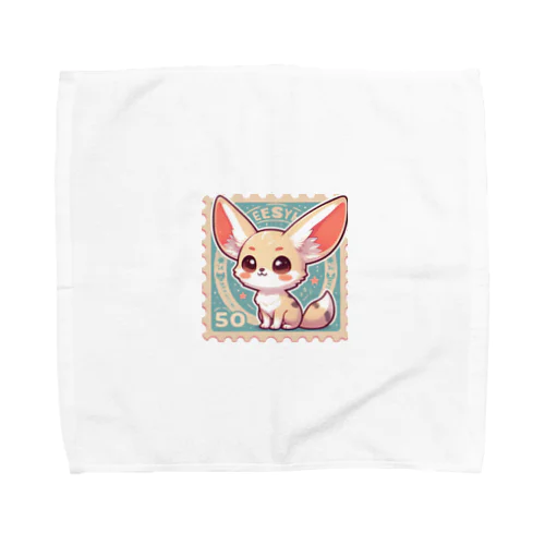 耳長が可愛いフェネックちゃん Towel Handkerchief