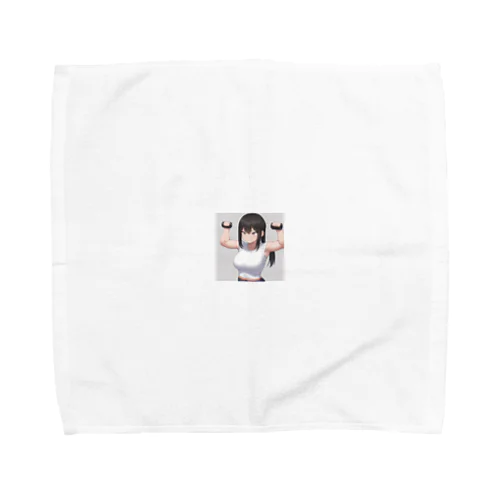 筋トレ女子 Towel Handkerchief