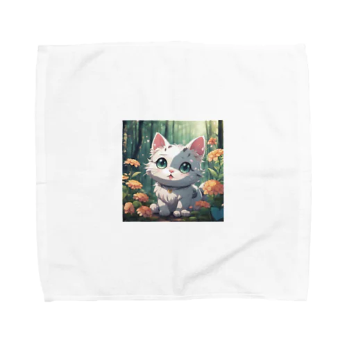 癒しの子猫 Towel Handkerchief