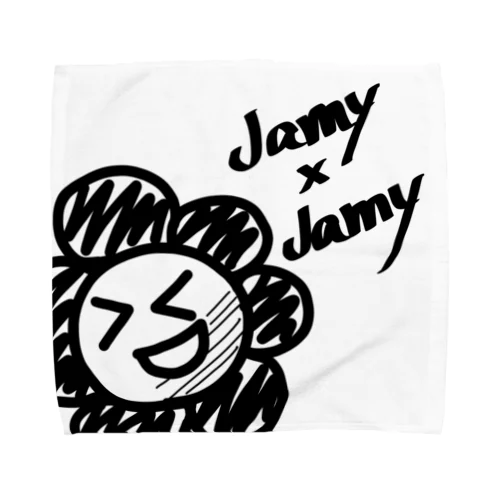 JamyJamyStudio公式グッズ【お花】 Towel Handkerchief