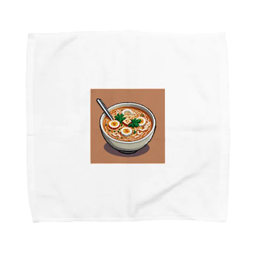 ラーメンの魅力が詰まったドット絵 Towel Handkerchief