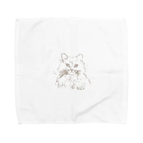 名前はショーン｜イケメンなねこ Towel Handkerchief