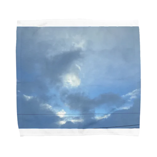 朝日と雲 Towel Handkerchief