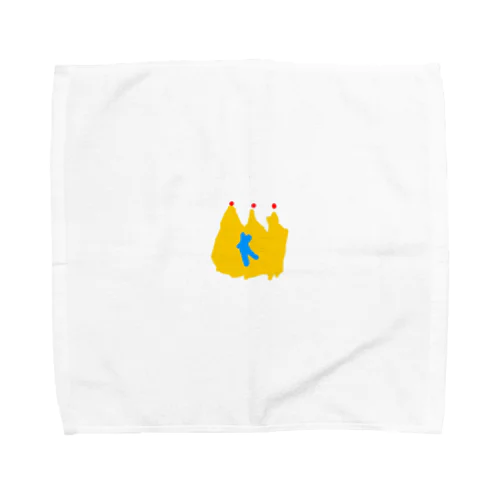 6さいが描いた王冠 Towel Handkerchief