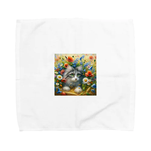猫ちゃん Towel Handkerchief