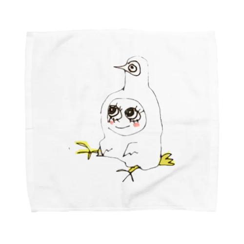 白鳥ベーベ Towel Handkerchief