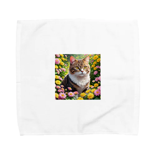 冒険猫 Towel Handkerchief