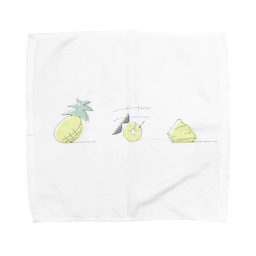 わっかーパイナップル Towel Handkerchief