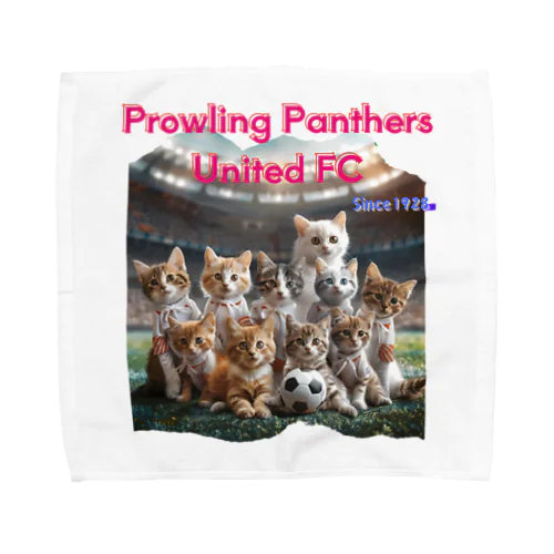 Prowiling Panthers United Fc Towel Handkerchief