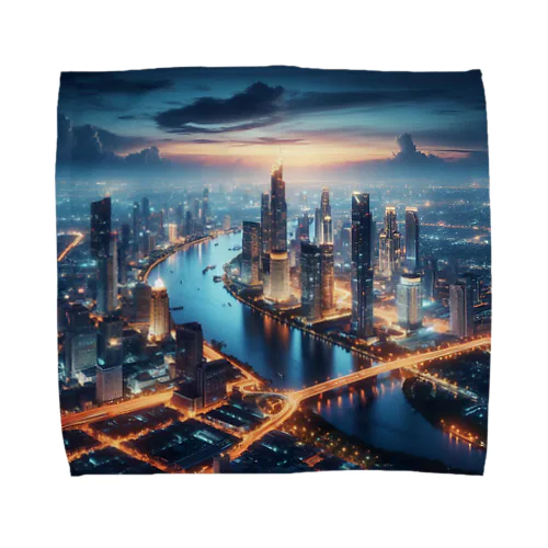 都市 Towel Handkerchief