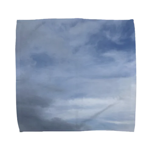 4月16日　吹き荒れる風と雲 Towel Handkerchief