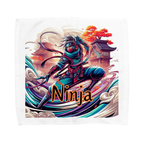 Japanese Ninja Towel Handkerchief