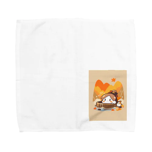 温泉びじんちゃん Towel Handkerchief