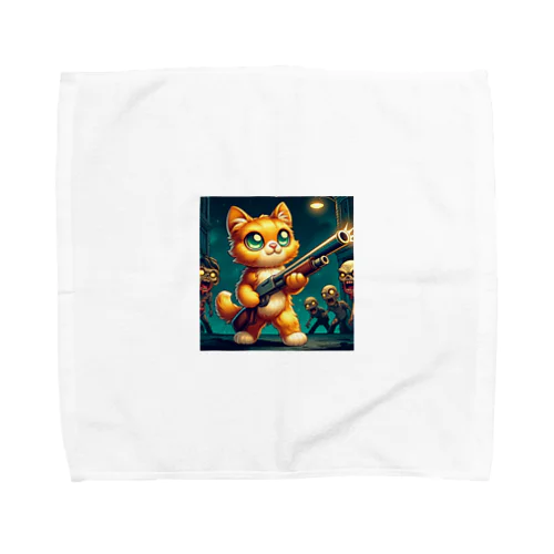 子猫ハザード Towel Handkerchief